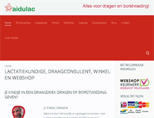 Tablet Screenshot of aidulac.nl